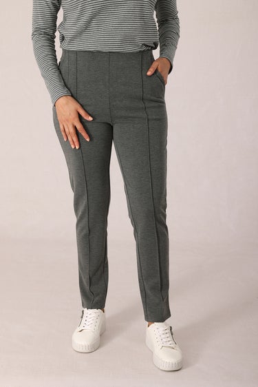 Ponti Extra Short Pant in Grey
