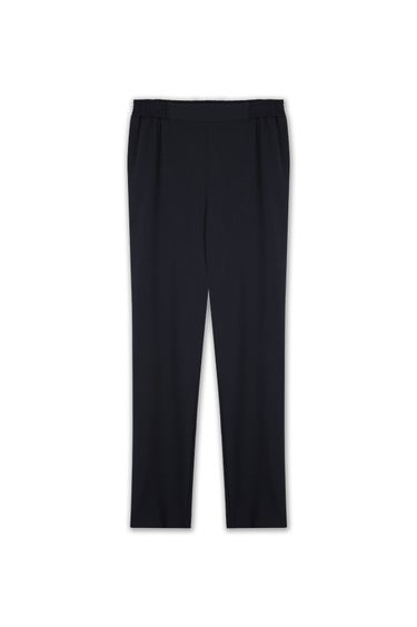 Warm Brushed Stretch Short Pant in Navy