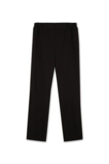 Warm Brushed Stretch Extra Short Pant in Black